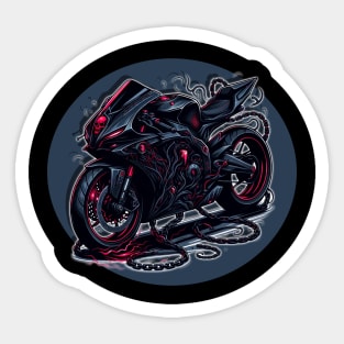 Demon Ride - Moto Design Sticker